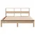 Produktbild 4 för Sängram utan madrass 135x190 cm massiv furu