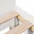 Produktbild 10 för Sängram utan madrass vit 90x200 cm massiv furu