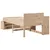 Produktbild 8 för Sängram utan madrass 80x200 cm massiv furu