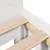 Produktbild 10 för Sängram utan madrass vit 80x200 cm massiv furu