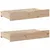 Produktbild 6 för Sängram utan madrass 140x200 cm massiv furu