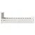 Produktbild 7 för Sängram utan madrass vit 100x200 cm massiv furu