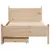 Produktbild 4 för Sängram utan madrass 90x200 cm massiv furu