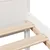 Produktbild 10 för Sängram utan madrass vit 90x200 cm massiv furu