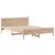 Produktbild 5 för Sängram utan madrass 140x190 cm massiv furu