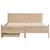 Produktbild 4 för Sängram utan madrass 135x190 cm massiv furu