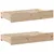 Produktbild 6 för Sängram utan madrass 135x190 cm massiv furu
