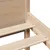 Produktbild 10 för Sängram utan madrass 135x190 cm massiv furu