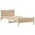 Produktbild 5 för Sängram utan madrass 90x190 cm massiv furu