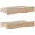 Produktbild 6 för Sängram utan madrass 90x200 cm massiv furu
