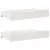Produktbild 6 för Sängram utan madrass vit 120x200 cm massiv furu