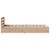 Produktbild 7 för Sängram utan madrass 90x190 cm massiv furu
