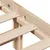 Produktbild 10 för Sängram utan madrass 75x190 cm massiv furu