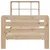 Produktbild 4 för Sängram utan madrass 75x190 cm massiv furu