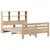 Produktbild 3 för Sängram utan madrass 120x190 cm massiv furu