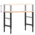 Produktbild 9 för Arbetsbänk 100x(55-60)x(71,5-98) cm massivt bokträ