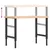 Produktbild 9 för Arbetsbänk 100x(55-60)x(73-99,5) cm massivt bokträ
