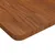 Produktbild 10 för Arbetsbänk mörkbrun 100x60x(71,5-98) cm massiv ek rektangulär