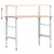 Produktbild 9 för Arbetsbänk 100x(55-60)x(71,5-98) cm massivt bokträ