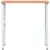 Produktbild 4 för Arbetsbänk 100x(55-60)x(71,5-98) cm massivt bokträ