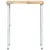 Produktbild 4 för Arbetsbänk 80x60x(73-99,5) cm massiv akacia rektangulär