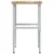 Produktbild 6 för Arbetsbänk 80x60x(73-99,5) cm massiv akacia rektangulär