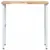 Produktbild 4 för Arbetsbänk 100x60x(73-99,5) cm massiv akacia rektangulär
