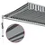 Produktbild 8 för Markis automatiskt infällbar antracit&vit 350x250 cm