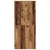 Produktbild 4 för Skoskåp åldrat trä 80x35,5x180 cm konstruerat trä