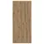 Produktbild 5 för Skoskåp artisan ek 80x35,5x180 cm konstruerat trä