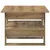 Produktbild 5 för Soffbord artisan ek 102x55x42 cm konstruerat trä