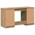 Produktbild 6 för Skrivbord artisan ek 140x50x77 cm konstruerat trä