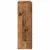 Produktbild 7 för Bokskåp åldrat trä 98x29x97,5 cm konstruerat trä