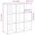 Produktbild 10 för Bokhylla artisan ek 98x29x97,5 cm