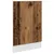 Produktbild 2 för Front för diskmaskin åldrat trä 45x3x67 cm konstruerat trä