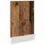 Produktbild 5 för Front för diskmaskin åldrat trä 45x3x67 cm konstruerat trä