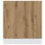 Produktbild 3 för Front för diskmaskin artisan ek 60x1,5x67 cm konstruerat trä