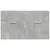 Produktbild 4 för Tvättställsskåp betonggrå 80x38,5x46 cm konstruerat trä