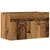 Produktbild 2 för Tvättställsskåp åldrat trä 80x38,5x46 cm konstruerat trä
