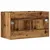 Produktbild 6 för Tvättställsskåp åldrat trä 80x38,5x46 cm konstruerat trä