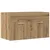 Produktbild 2 för Tvättställsskåp artisan ek 80x38,5x46 cm konstruerat trä