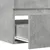 Produktbild 8 för Badrumsskåp betonggrå 80x38,5x45 cm konstruerat trä