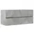 Produktbild 2 för Tvättställsskåp betonggrå 100x38,5x45 cm spånskiva