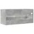 Produktbild 6 för Tvättställsskåp betonggrå 100x38,5x45 cm spånskiva