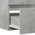 Produktbild 8 för Tvättställsskåp betonggrå 100x38,5x45 cm spånskiva