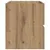 Produktbild 5 för Tvättställsskåp ek 100x38,5x45 cm konstruerat trä
