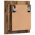 Produktbild 10 för Spegelskåp för badrum LED åldrat trä 40x12x45cm konstruerat trä