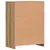 Produktbild 6 för Badrumsskåp artisan ek 60x33x80 cm konstruerat trä