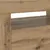 Produktbild 11 för TV-bänk med LED-lampor artisan ek 120x35x40 cm konstruerat trä