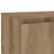 Produktbild 11 för TV-bänk med LED-lampor artisan ek 120x30x36 cm konstruerat trä